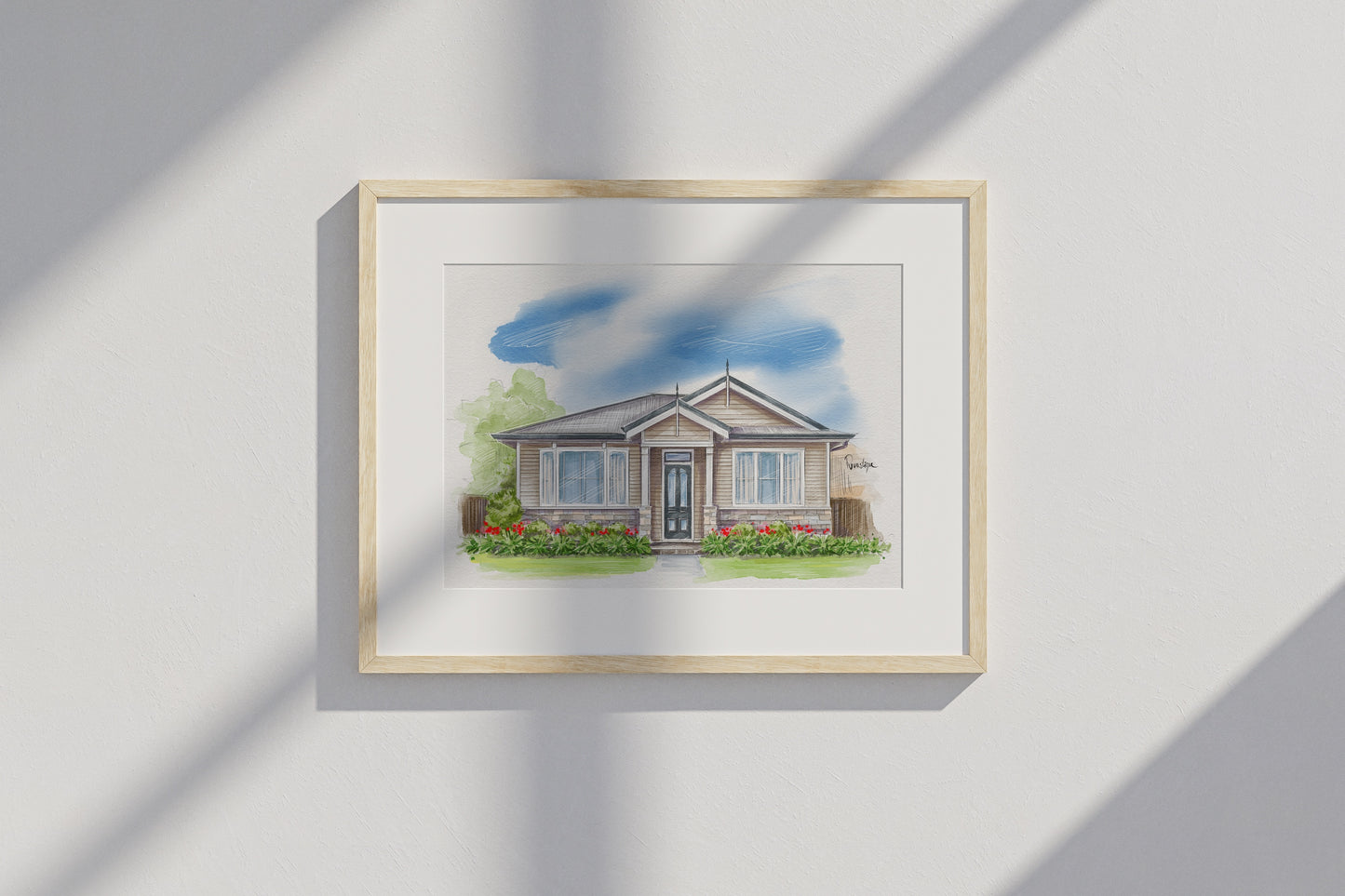 House Portrait Illustration