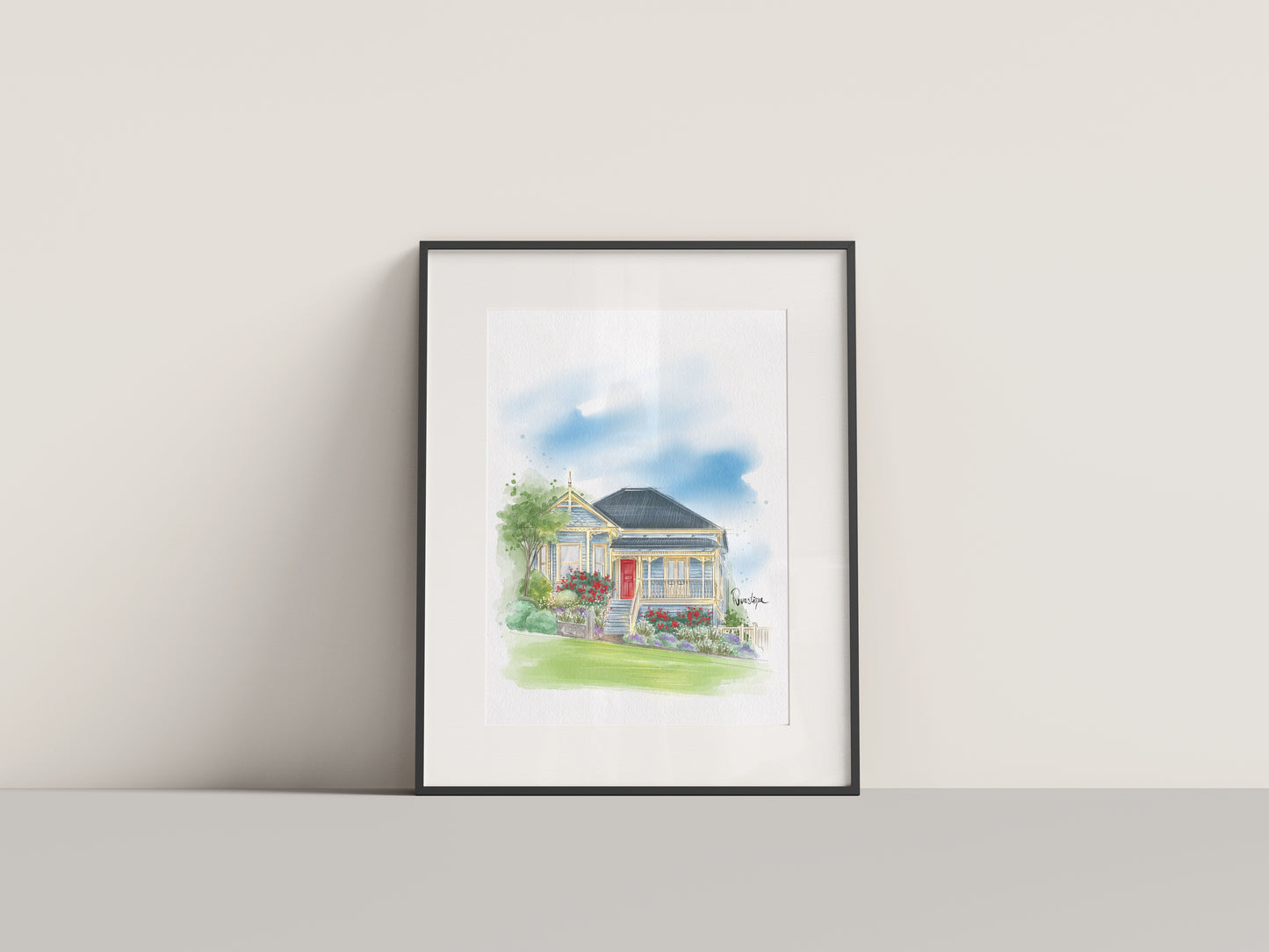 House Portrait Illustration